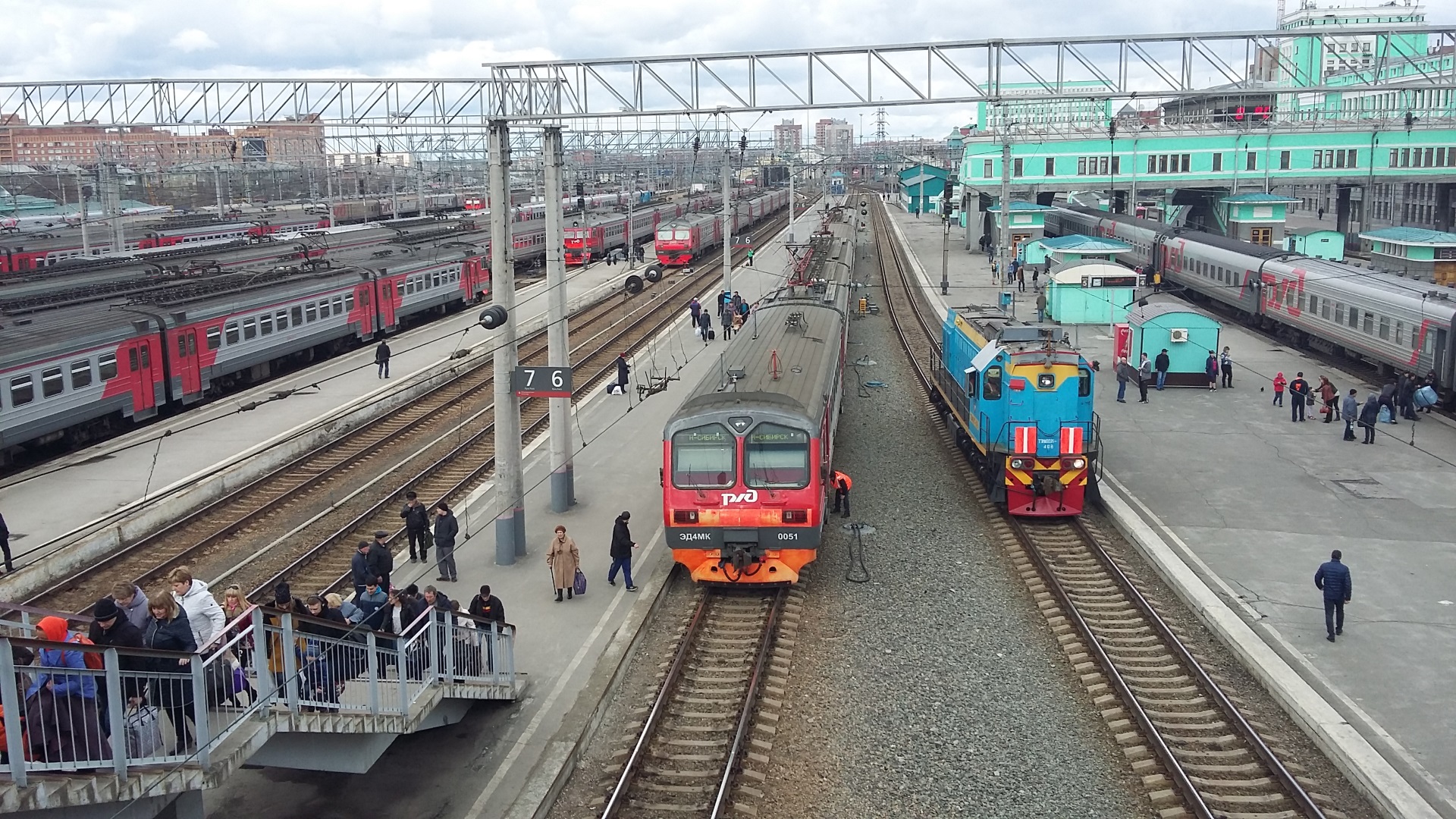 График движения пригородных поездов в Кемеровской и Томской областях изменится с 1 октября