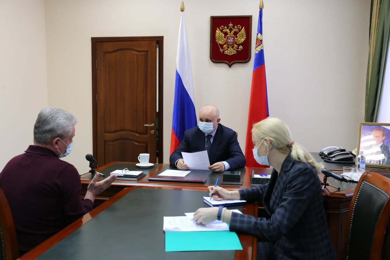 Губернатор Сергей Цивилев провел личный прием граждан