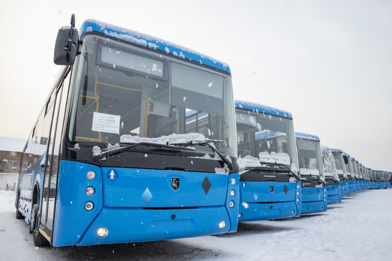 Кузбасс получил 31 новый автобус общей стоимостью 260 миллионов рублей