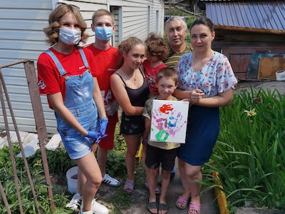 Кузбасские активисты ОНФ провели праздничные мероприятия  в День семьи, любви и верности