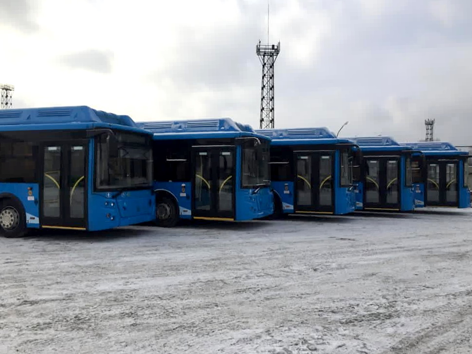 Партия вместительных городских и пригородных автобусов поступила в Кузбасс