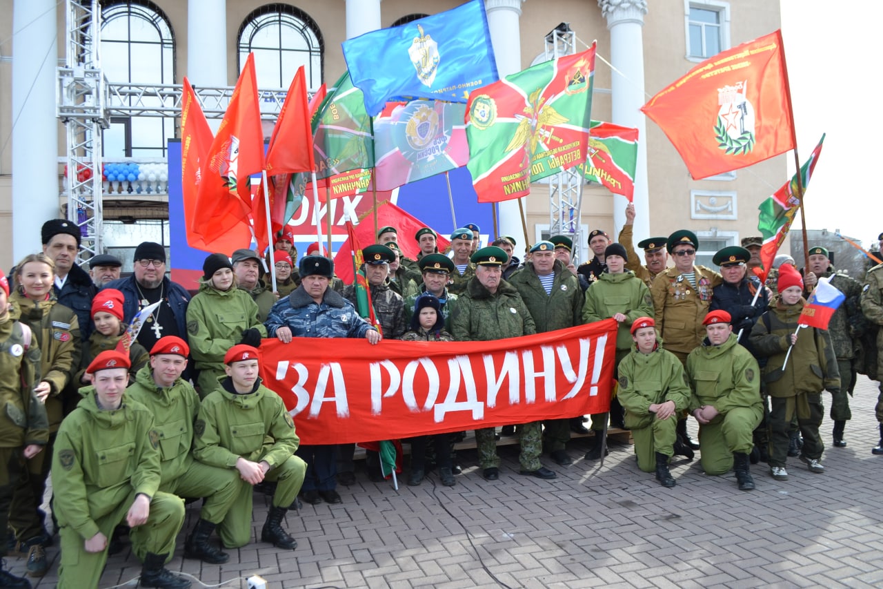 Ветераны боевых действий и школьники поддерживают проведение спецоперации  Вооруженных сил РФ на Украине | 05.04.2022 | Кемерово - БезФормата