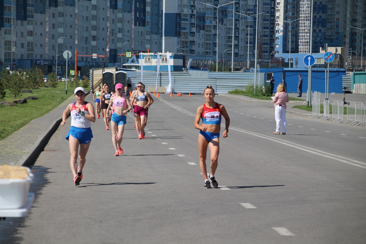 В КуZбассе прошли всероссийские соревнования по спортивной ходьбе