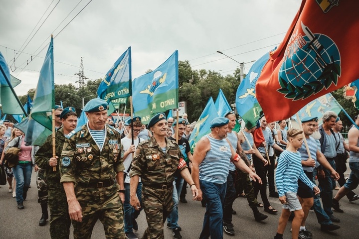 В Новокузнецке возобновляются масштабные празднования Дня воздушно-десантных войск