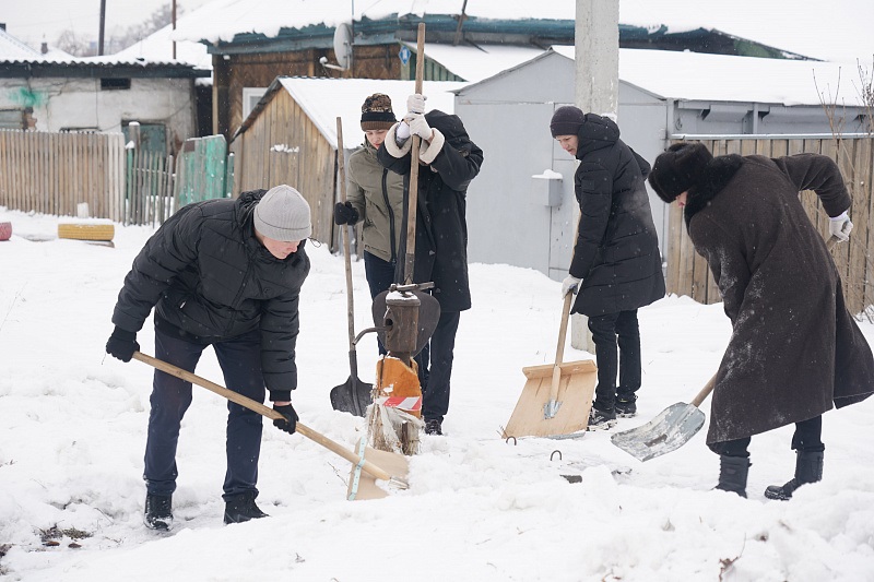 Акция «Снежный десант» стартовала в Кемерово