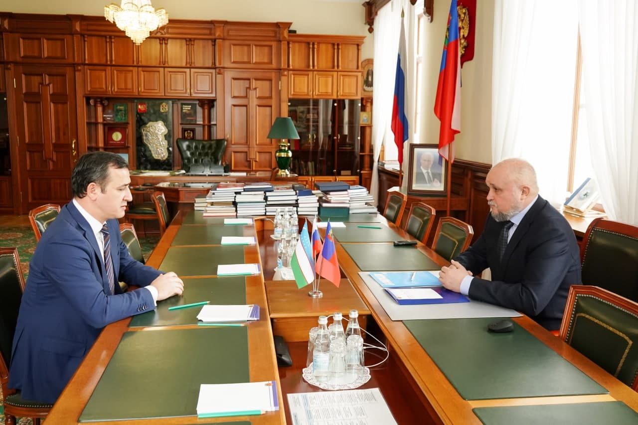 Губернатор Кузбасса провёл встречу с генеральным консулом Узбекистана