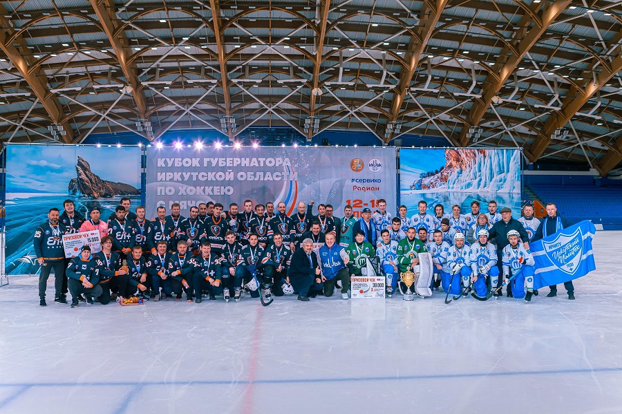 Команда «Иркутский политех» одержала победу на Кубке губернатора Приангарья по хоккею с мячом