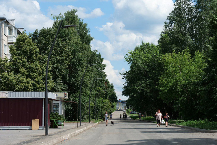 В Кедровке идёт комплексное обновление городской среды