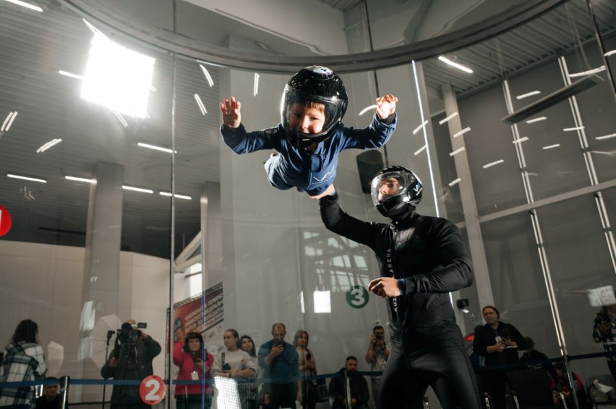 В КуZбассе стартовали всероссийские соревнования по парашютному спорту в аэротрубе