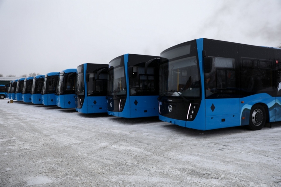 10 новых автобусов поступили в Кузбасс