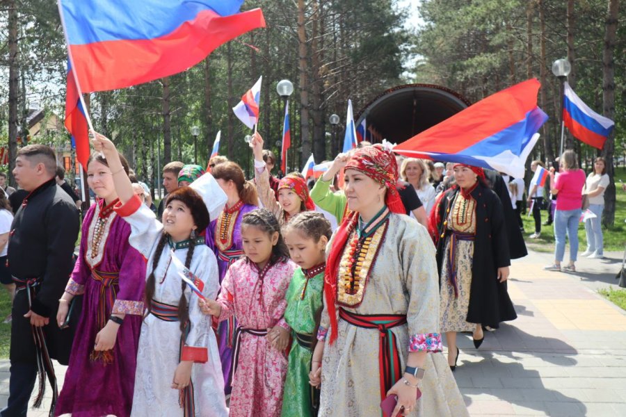 В День России кузбассовцы познакомились с культурой и традициями нашей многонациональной страны