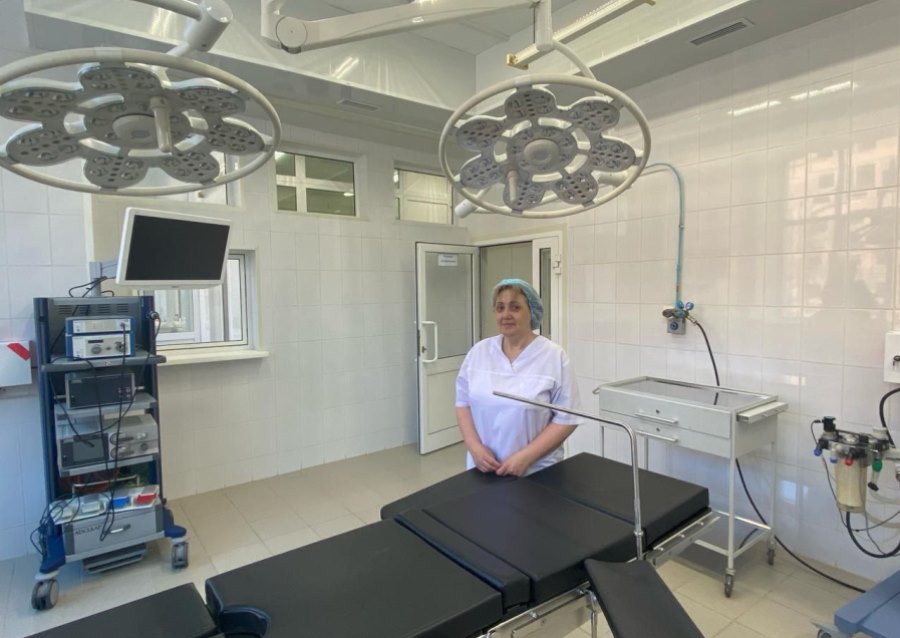 В Юргинской городской больнице открыли современный операционный блок