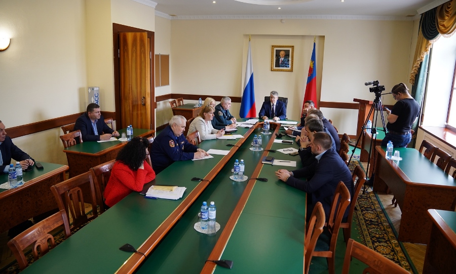 В правительстве Кузбасса обсудили противопаводковые мероприятия в регионе
