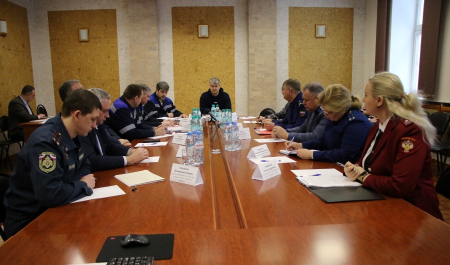 В Калтане состоялось очередное заседание оперативного штаба по работе Южно-Кузбасской ГРЭС