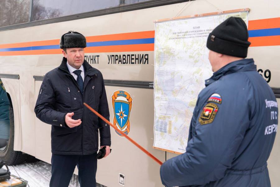 На оперативном штабе с городскими службами Кемерова обсудили подготовку к весеннему половодью