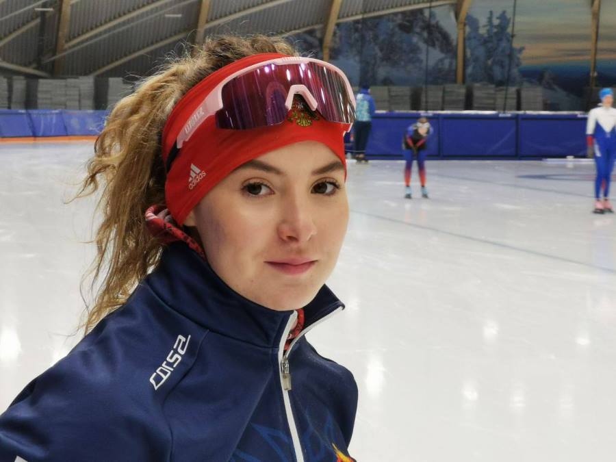 Алина Ащеулова в составе команды России стала бронзовым призёром Кубка союзного государства по конькобежному спорту