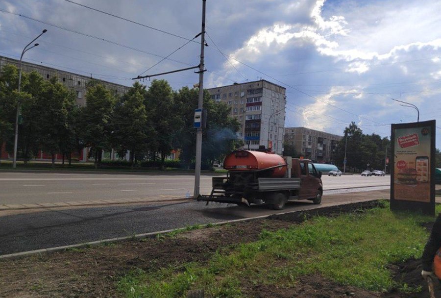 В Новокузнецке в рамках нацпроекта «Жилье и городская среда» продолжается благоустройство городских общественных пространств