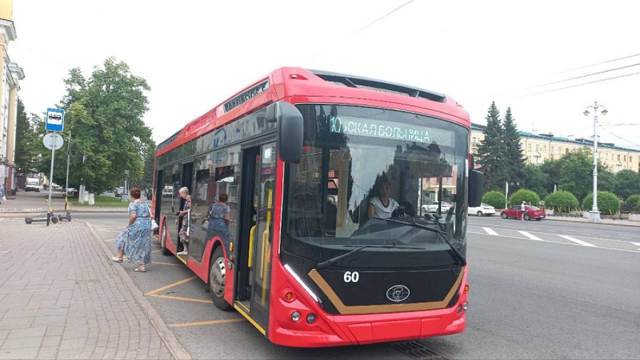 В Кемерове сегодня начал работу новый троллейбусный маршрут